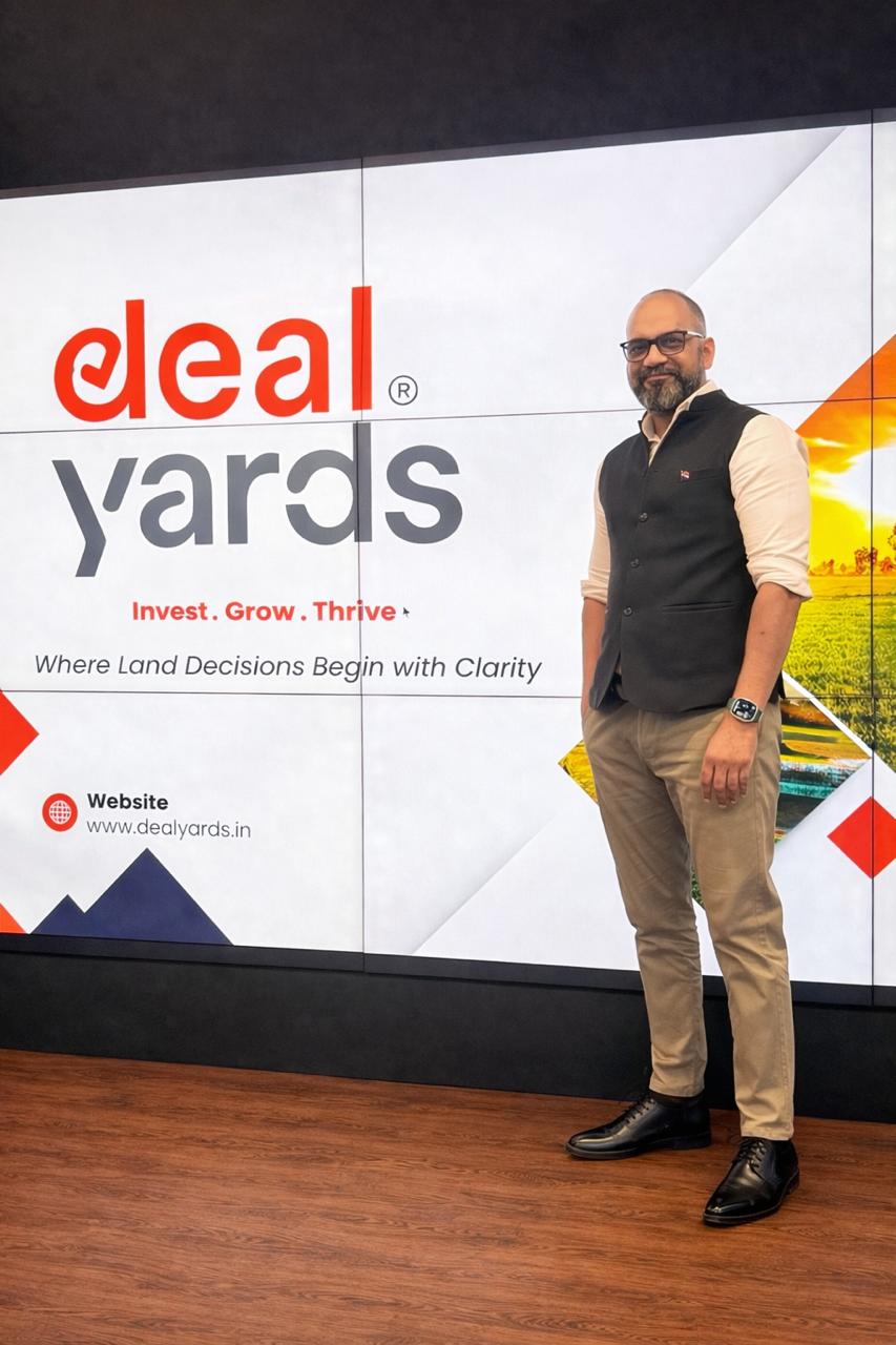 Vijay Sharma at Deal Yards launch