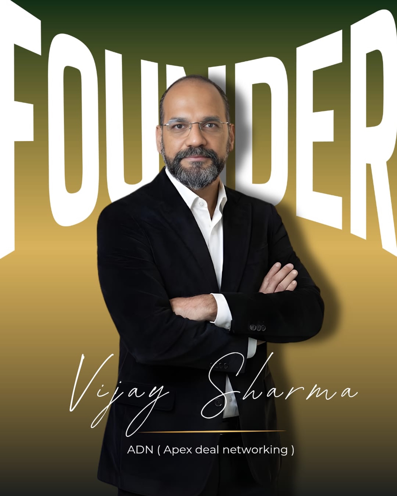 Vijay Sharma — Founder portrait